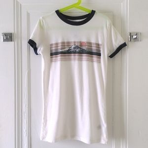 Free State mountain sunset ringer tee